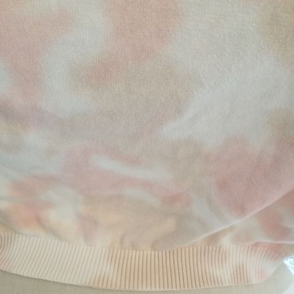 Anthropologie Cotton 7 Days A Week Peach Fuzz Tyedye Sweater Sz.M Long Sleeve - Picture 11 of 11